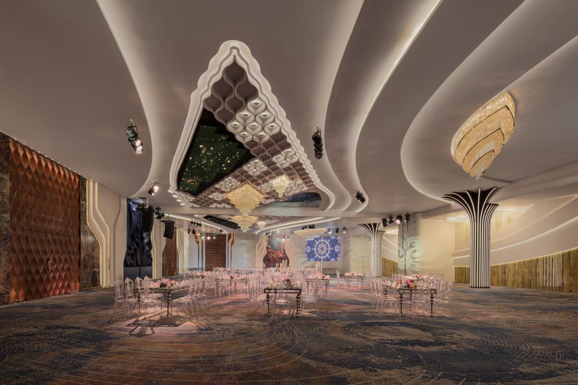 Mirage Hotel & Conference Center Alexandrië Buitenkant foto The interior of the new building