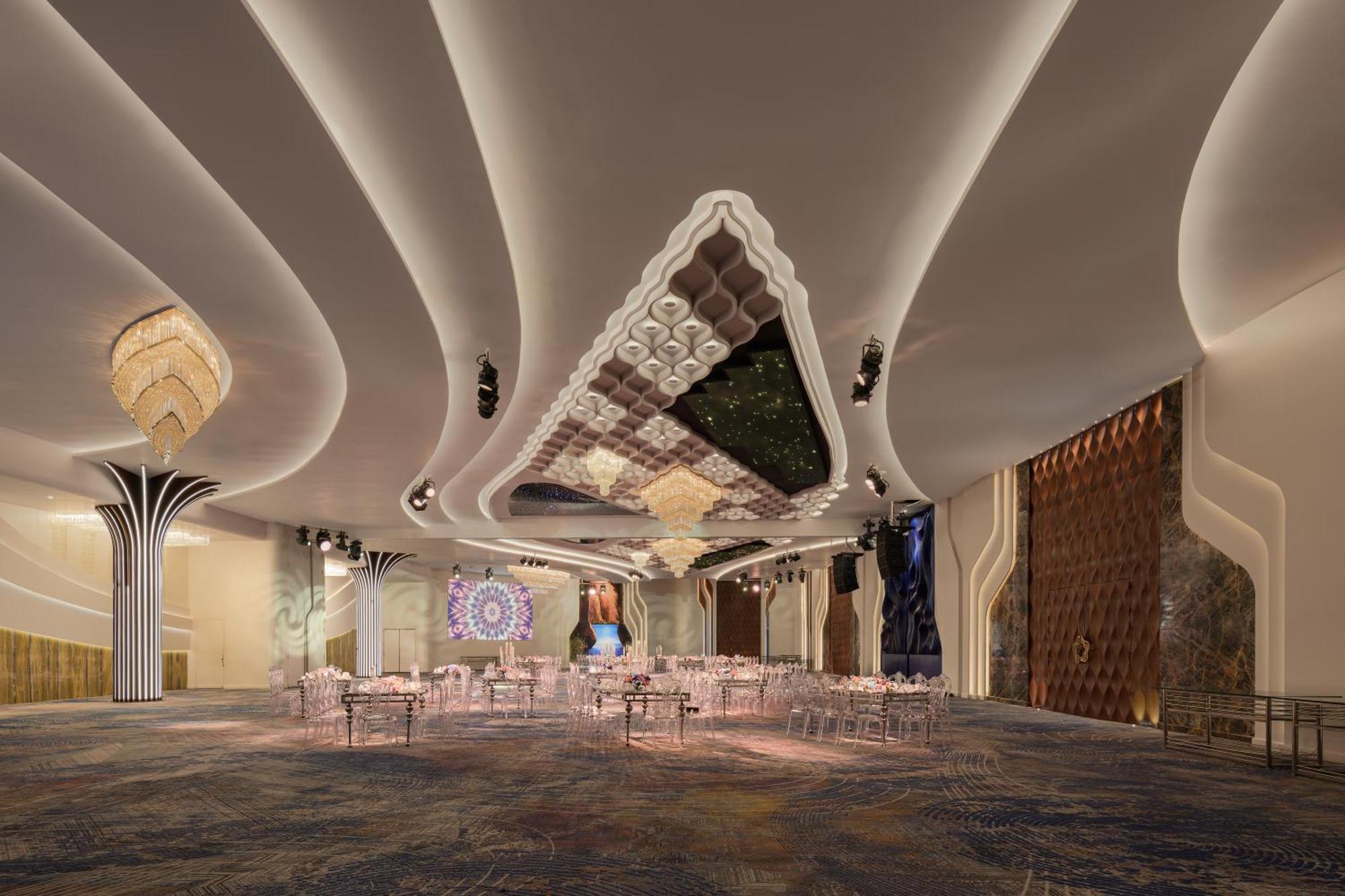 Mirage Hotel & Conference Center Alexandrië Buitenkant foto The interior of the new building